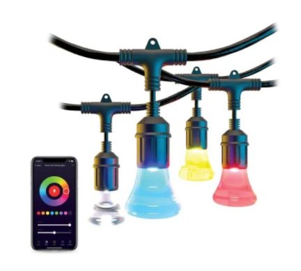 WiFi Smart Color String Lights, 24 Feet